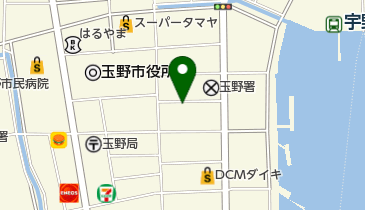 たまの薬局の地図画像