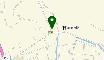 ホープ理容室の地図画像