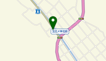 玉野市消防本部 消防団 玉分団の地図画像