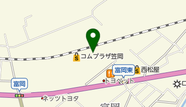 パレット笠岡店の地図画像