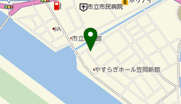 青木ガス機器産業株式会社笠岡営業所の地図画像