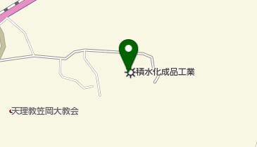 株式会社積水化成品天理岡山製造部の地図画像