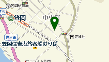 平井菓子卸問屋の地図画像