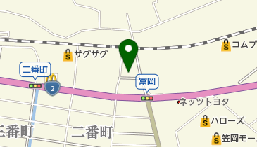 藤屋菓子舗本店の地図画像