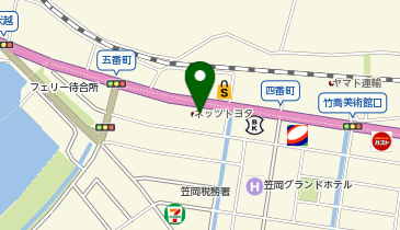 ネッツトヨタ山陽株式会社笠岡店の地図画像