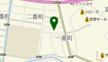 フジカラープラザ笠岡店の地図画像