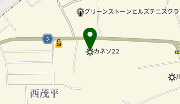 株式会社カネソ22の地図画像