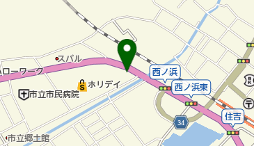 笠岡ペットクリニックの地図画像