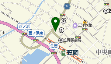 朝日生命保険笠岡営業所の地図画像