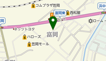 理容サタケの地図画像