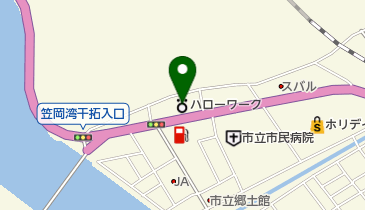 笠岡労働基準監督署の地図画像