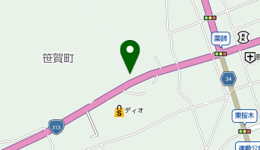 岸井サイクルの地図画像