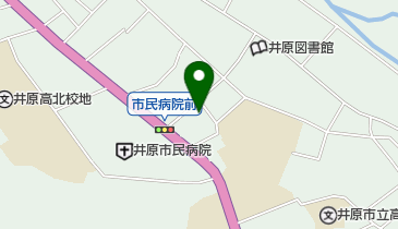 井原公民館の地図画像