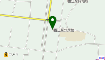 西江原公民館の地図画像