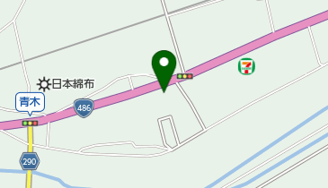 おかもと化粧品店の地図画像