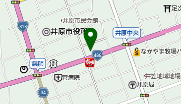 セブンヒルズオートの地図画像