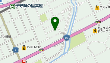 西部いこいの里の地図画像