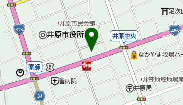 サラダ館井原店の地図画像