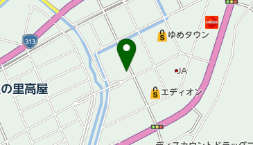 美容室モナリザの地図画像