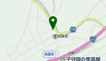 ピーラッシュ美容室の地図画像