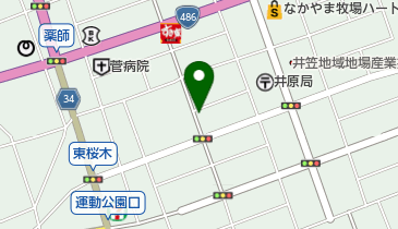 リズ美容室の地図画像