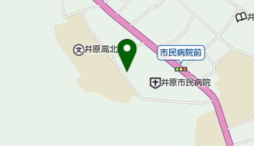 井原薬剤師会処方せん受付コーナーの地図画像