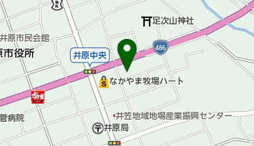 アスナロ理容の地図画像