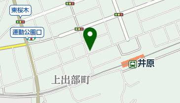 はた理容院の地図画像