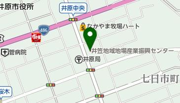 井原市観光協会の地図画像