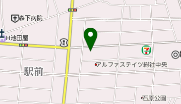 コジマ寝装店の地図画像