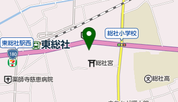 総社市 中央公民館 総社分館の地図画像