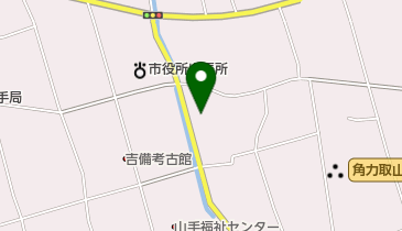 総社市 山手公民館の地図画像