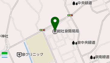文泉館の地図画像