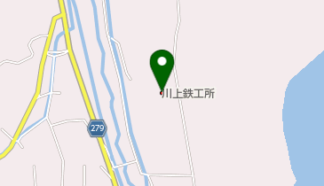 株式会社川上鉄工所の地図画像