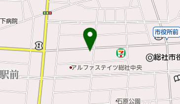ワタナベめがね店の地図画像