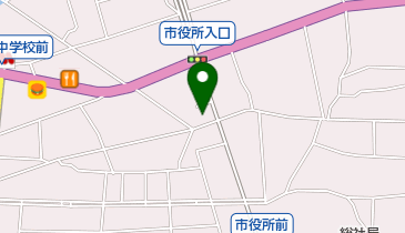 イリエ理容所の地図画像