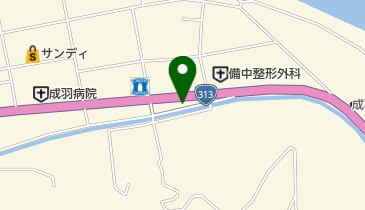 備北急便の地図画像