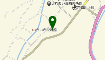 高梁市 川上公民館 地頭分館の地図画像