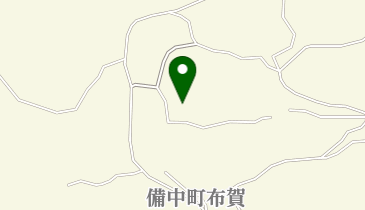 高梁市 備中公民館 布賀分館の地図画像