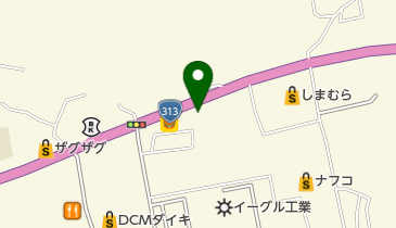 クリーニングマーシの地図画像