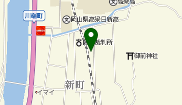 高梁まちおこしの会の地図画像