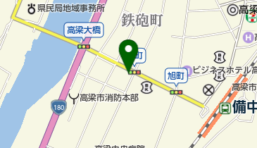 くまがい化粧品店の地図画像