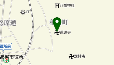 道源寺の地図画像