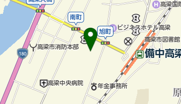 高梁食品株式会社の地図画像