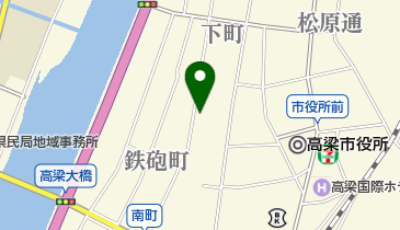 川上食料品店の地図画像