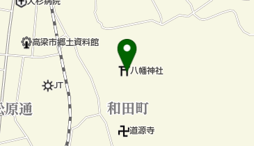 八幡神社の地図画像