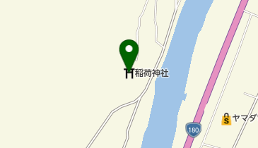高梁稲荷神社の地図画像