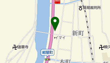 西製麺所の地図画像