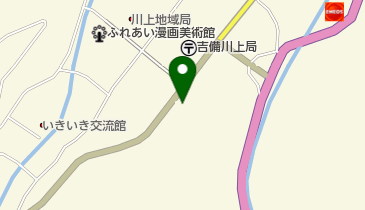 川上郷土資料館の地図画像