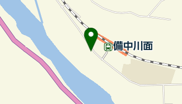 穴田理容室の地図画像